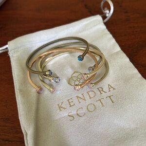 Kendra Scott mixed metal bracelet set